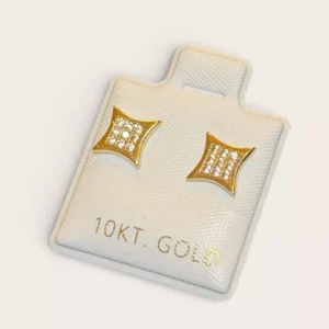 The Axis Studs 10k Gold